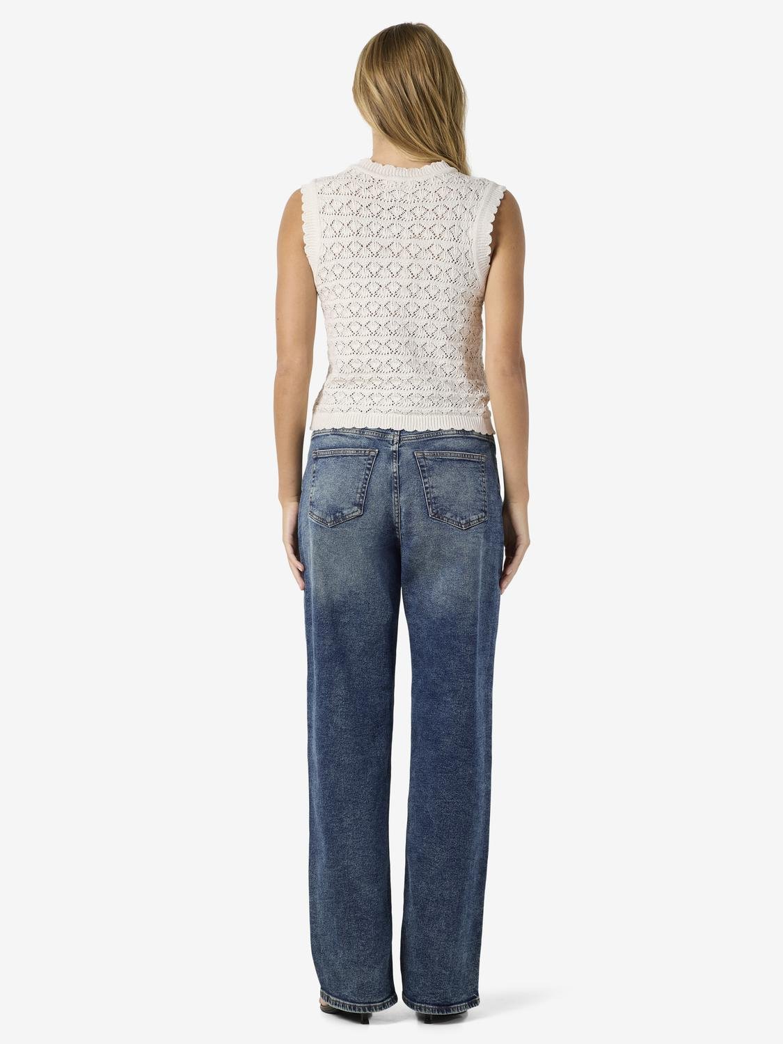 NMLAIKA Knit Top - Birch - VERO MODA & VILA Bergvik